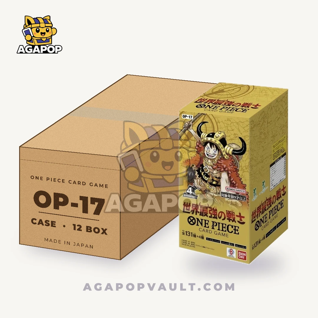One Piece OP-17 Case 12 Box JAP – PREORDER 4° Anniversario