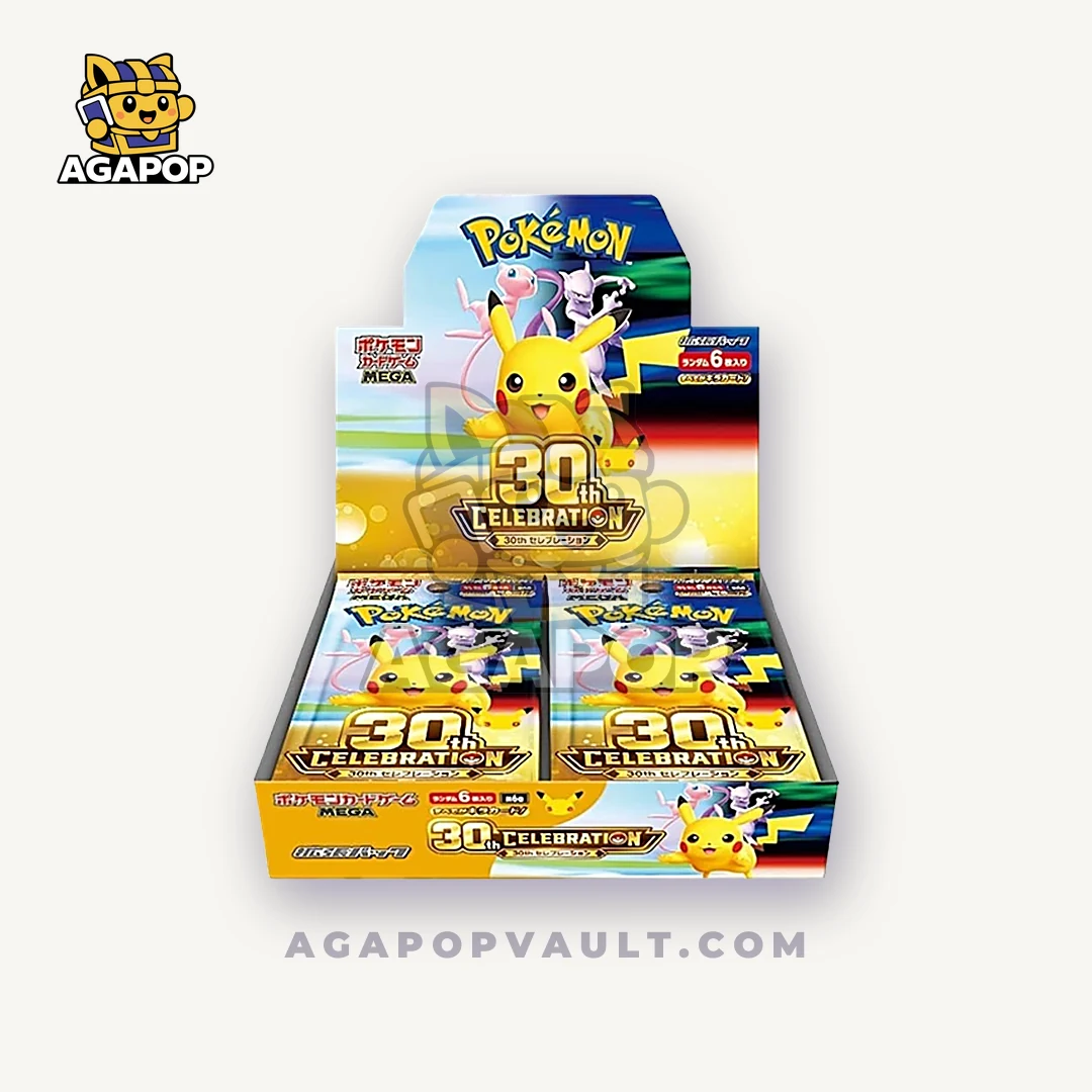 Pokémon 30th Celebration Box - 20 Bustine JAP | Agapop Vault