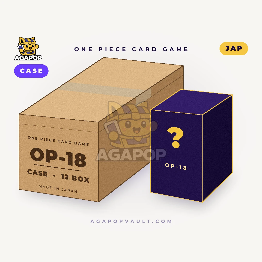 One Piece OP-18 Case - 12 Box JAP – PREORDER Q4 2026