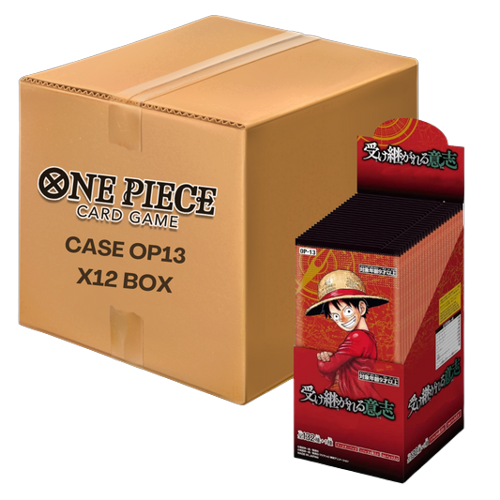 op-13 booster box case Bandai One Piece Card Game Inherited Will (OP-13) (Japanese) 24 Packs : Toys & Games look forward to other surprising cards for the 3rd Anniversary too! Case One Piece - OP